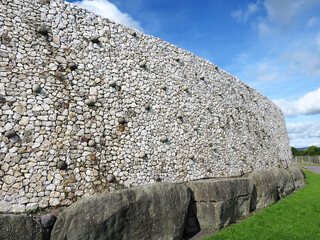 The Newgrange stone age Passage Tomb in IRELAND