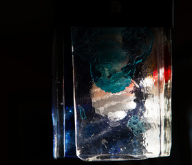 Glass Lamp shade - Abstract