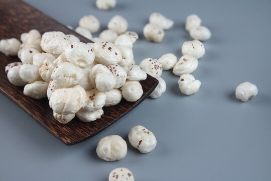 Roasted Makhana or Lotus sedds in bowl