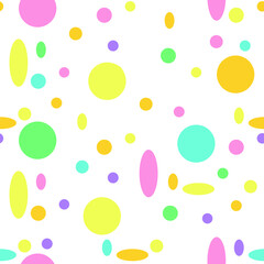 Abstract bright colorful seamless pattern.