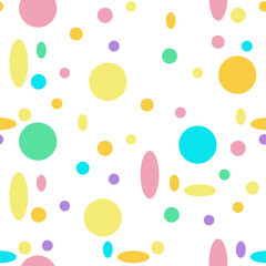 Abstract bright colorful seamless pattern.