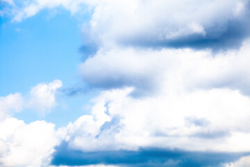 Naklejka na ściany i meble clouds on blue sky background