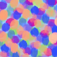 Fototapeta na wymiar abstract background of colored spots for decoration illustration funny 