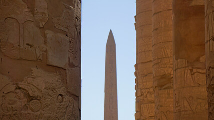 Egipt, Luksor, monolit, Świątynia