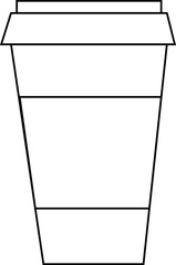 Paper cup. 