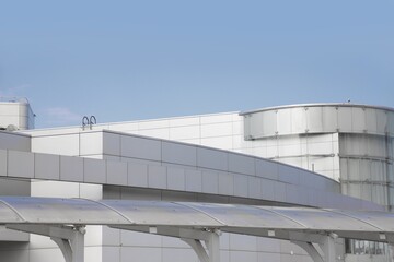 Obraz premium model agency stage roof high building 