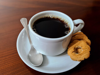 Coffee is a drink produced from the roasted beans of the coffee fruit. It is traditionally served hot, but it can also be eaten chilled.