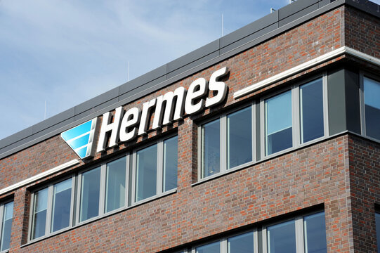 Hamburg / Germany - September 11, 2011: Headquarters of Hermes GmbH in Hamburg, Germany - Hermes is a German parcel delivery company owned by the retail company Otto GmbH