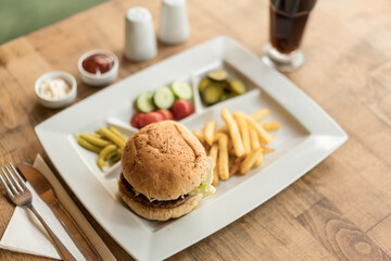 mid day snack meal plate
