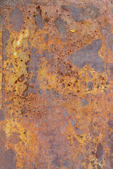Old Weathered Corrugated Metal Texture
