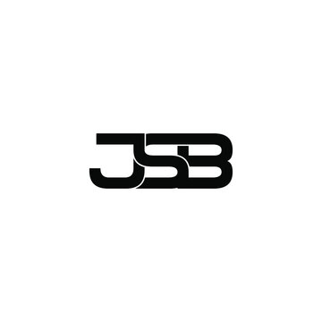 jsb letter original monogram logo design