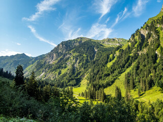 Panoramic hike at the Nebelhorn in Allgau