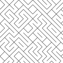 Abstract maze illustration background wallpaper