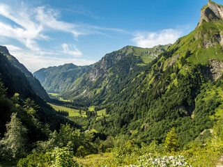 Panoramic hike at the Nebelhorn in Allgau