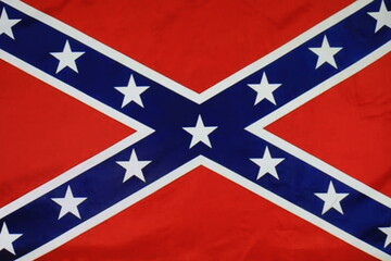 Confederate battle flag form the American civil war