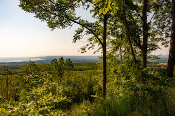 Obraz premium View of meaford ontario in panoramic formatting