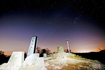 Stars, Mt. Kumotori, Tokyo, Japan