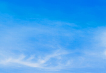 blue sky with beautiful natural white clouds