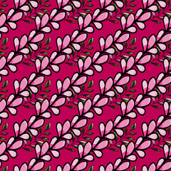 Vector seamless pattern floral. Design element. Floral seamless vector pattern. Vector seamless texture. Textile design. Vintage vector ornament pattern. Creative abstract background. Colored