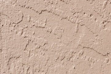 Closeup of tan stucco texture