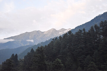Beautiful landscape photograph of Kashmir India.