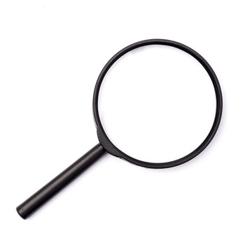 Magnifying Glass Isolated On White Background