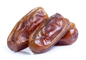Dates palm isolated on white background