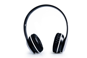 bluetooth, wireless headphone isolated on white background