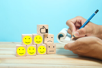 ask both pleasant and unpleasant customer to create a new strategy and correct weak point of the...