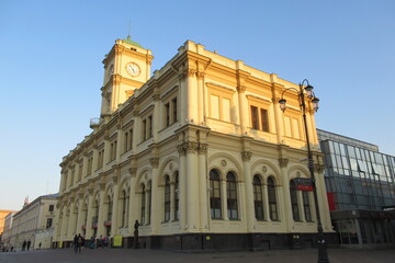 Fototapeta premium Russia, Moscow City, Komsomolskaya square, July 2020 (14)