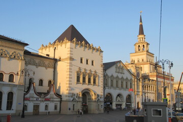 Fototapeta premium Russia, Moscow City, Komsomolskaya square, July 2020 (59)
