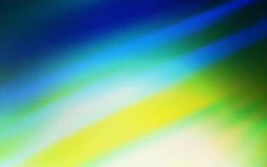 Light Blue, Green vector background with straight lines. Lines on blurred abstract background with gradient. Pattern for ads, posters, banners.