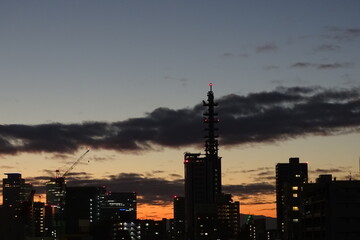 Fototapeta premium 夕暮れ