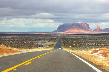 Amazing view in Monument Valley