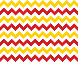 Gordijnen Zigzagpatroon naadloos. Zigzag achtergrondkleur. Vector abstract ontwerp. © SolaruS