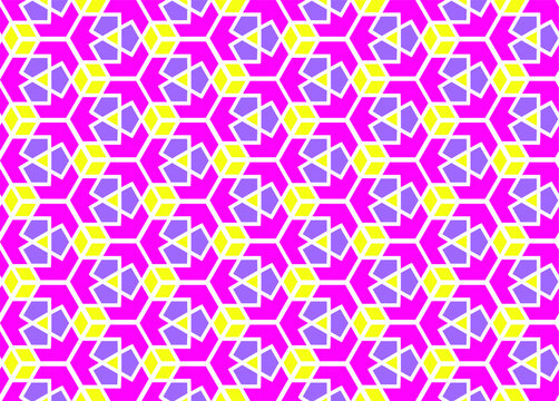 Vector seamless geometric pattern. Wallpapers for your design.