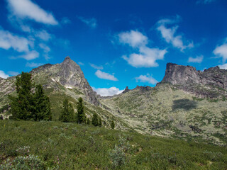 The mountain pass