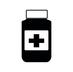Medicine icon vector, it is editable