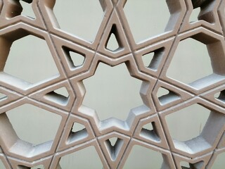 Beautiful modern Arabesque pattern/design originating from ancient Islamic civilization in the...
