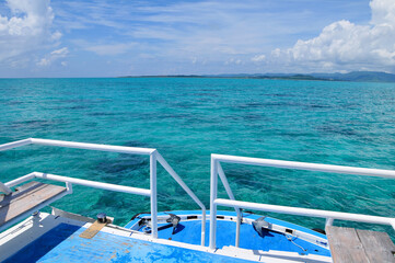 夏の海　Beautiful blue sea in summer