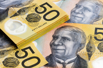 Australian Money Background
