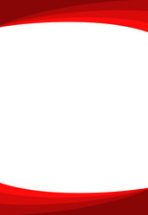 Layout Vorlage für Präsentation, Briefpapier oder Anzeige rot weiß