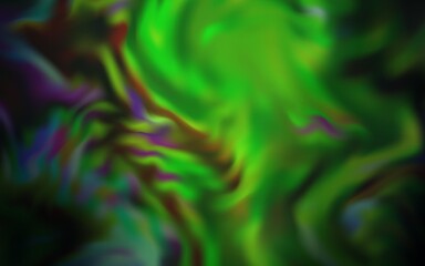 Dark Green vector blurred shine abstract texture. An elegant bright illustration with gradient. The best blurred design for your business.