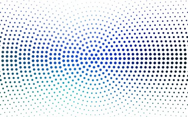 Light Blue, Green vector  texture with disks. Glitter abstract illustration with blurred drops of rain. Pattern for beautiful websites.