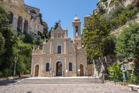 The chapel of Saint Devote, patron saint of Monaco