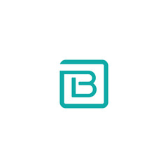 Modern B logo design vector template