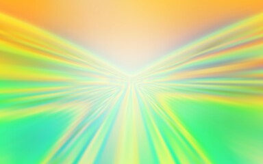 Obraz premium Light Green, Yellow vector pattern with bent lines. Glitter abstract illustration with wry lines. A completely new design for your business.