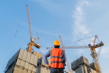 Engineering supervisor the crane business building industry