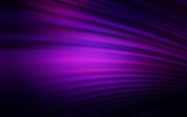 Dark Purple, Pink vector pattern with lines. An elegant bright illustration with gradient. Colorful wave pattern for your design.