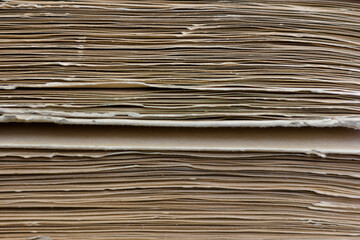 Texture of vintage books